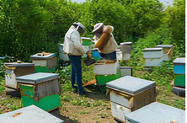 Beekeeping and Honey Harvesting