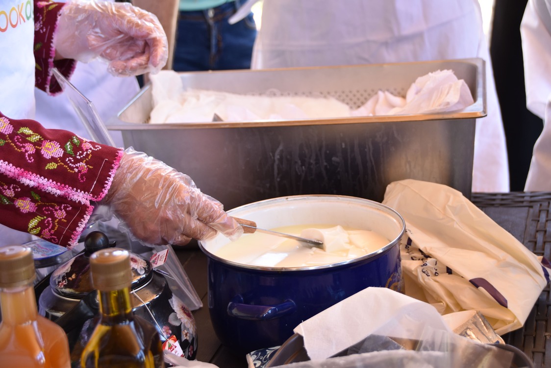 Goat cheese making experience