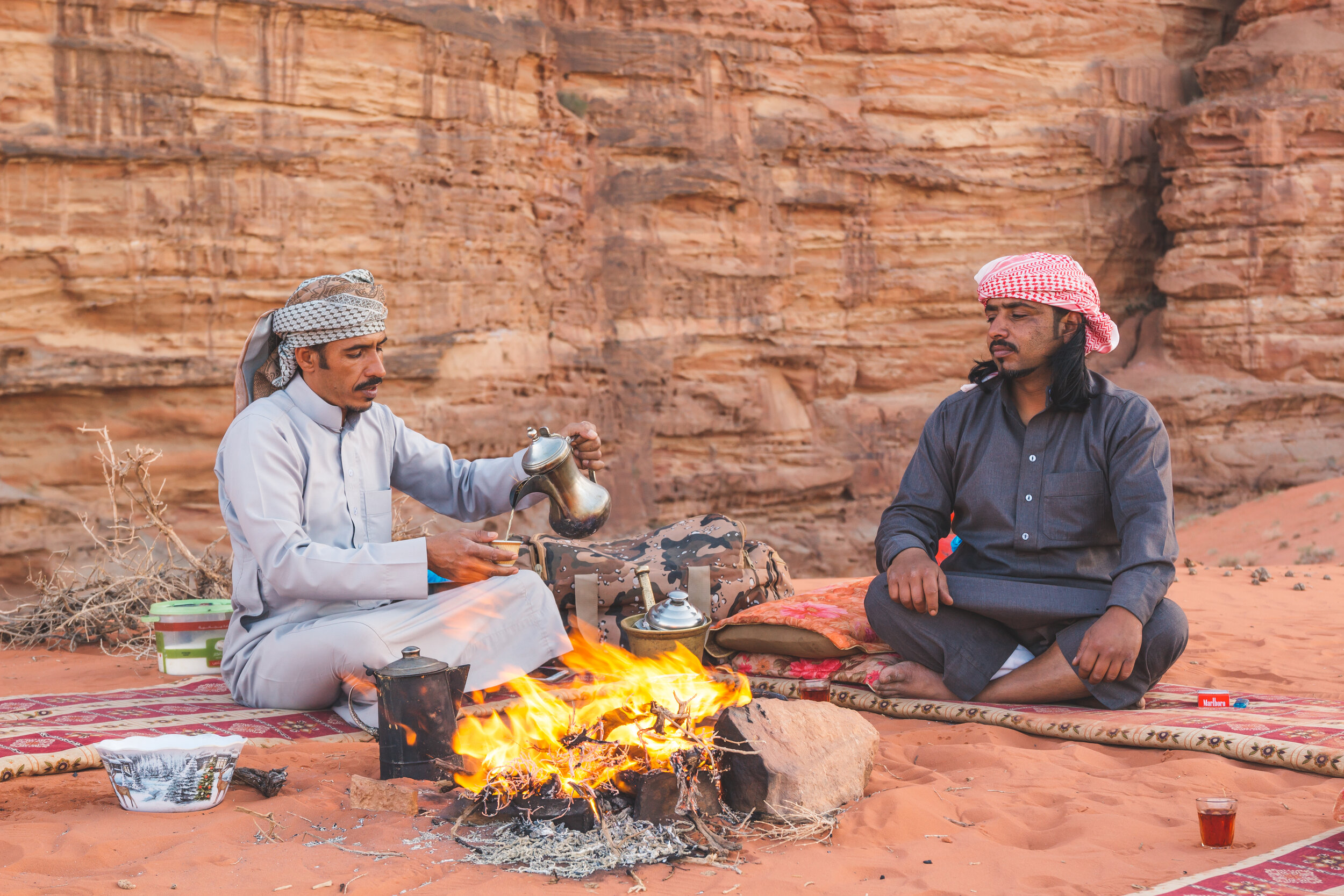 Bedouin Coffee Customs and Traditional Story