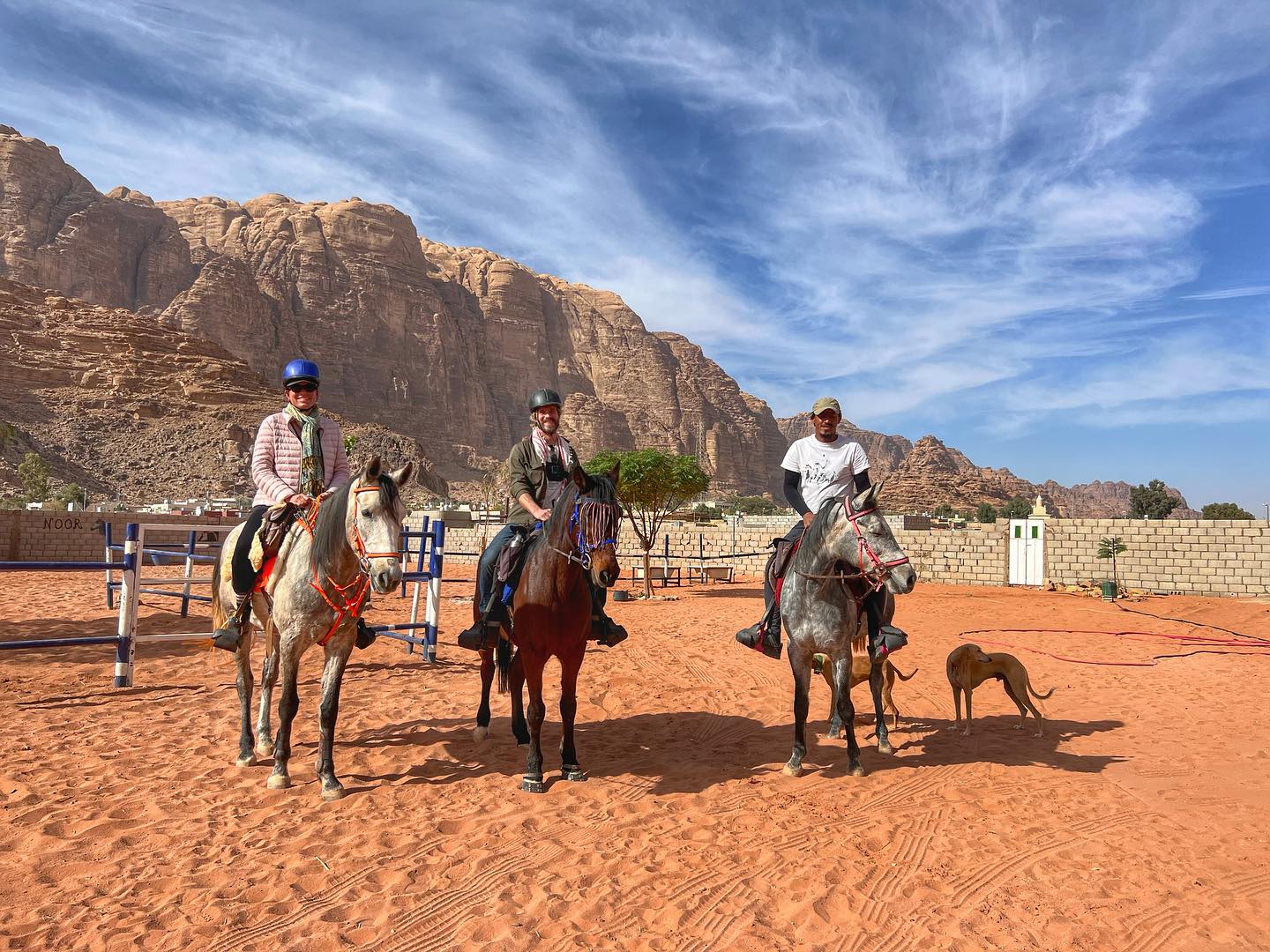 Horse Riding in the Desert