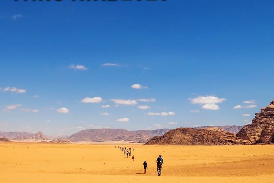 Jordan trail hiking experience in Wadi Rum