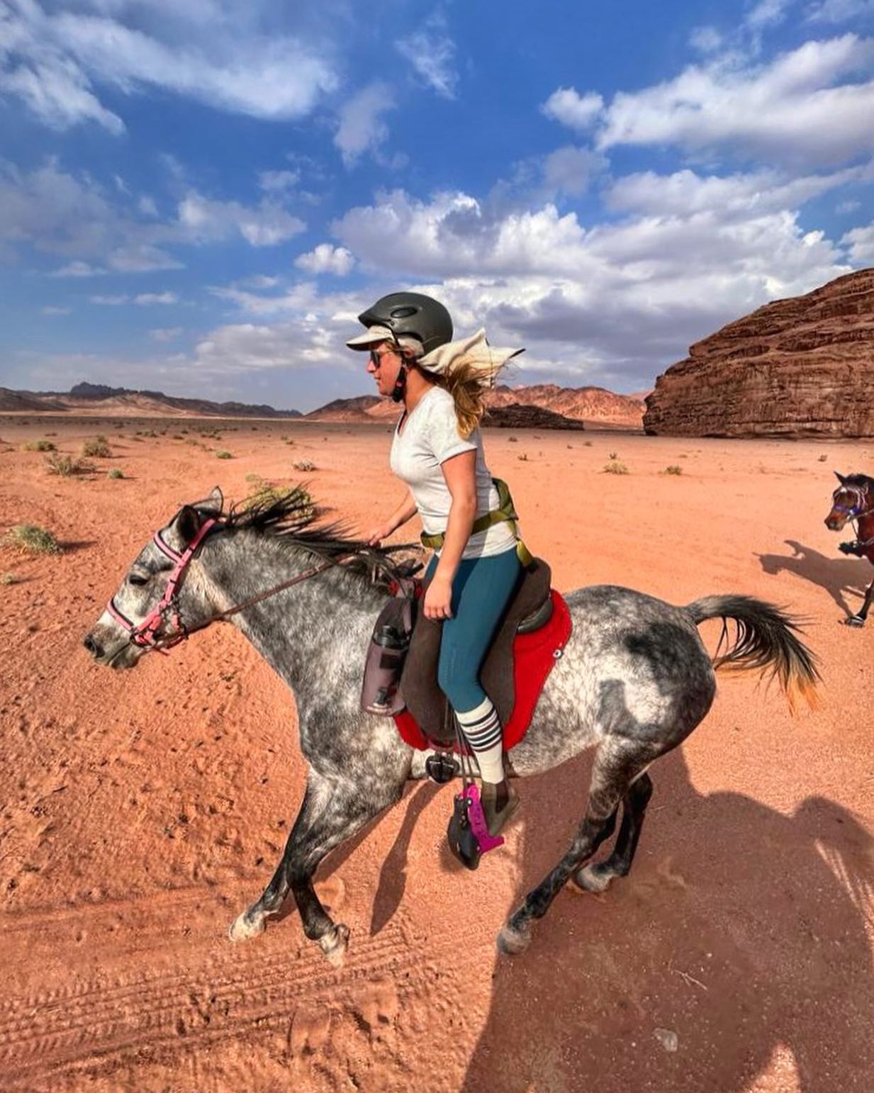 Horse Riding in the Desert