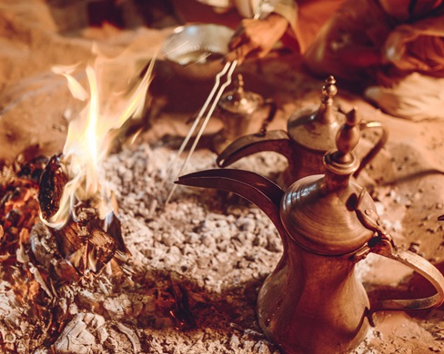 Bedouin Coffee Customs and Traditional Story