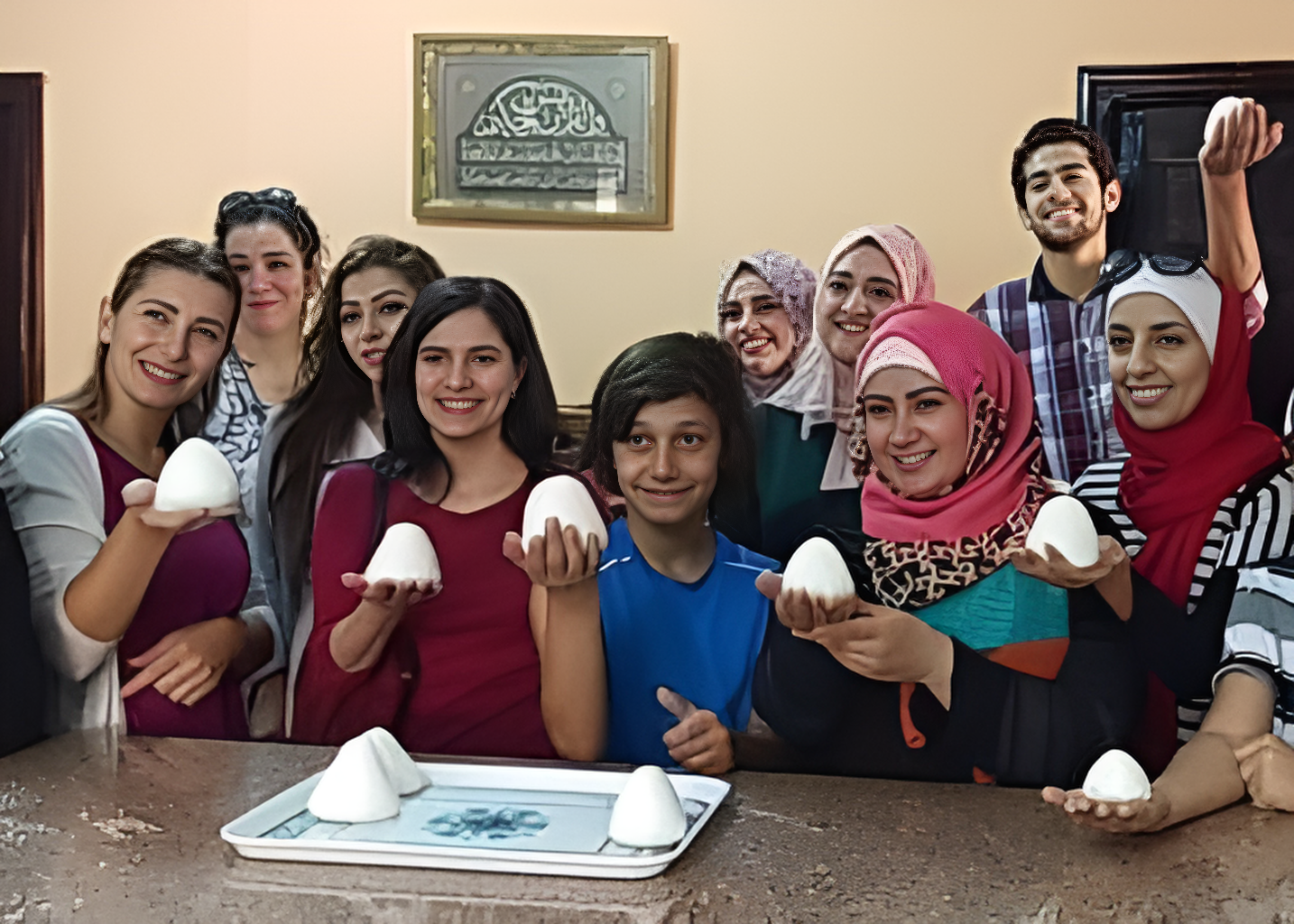 Jameed making and Mansaf cooking