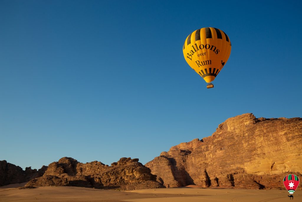 Balloons over rum