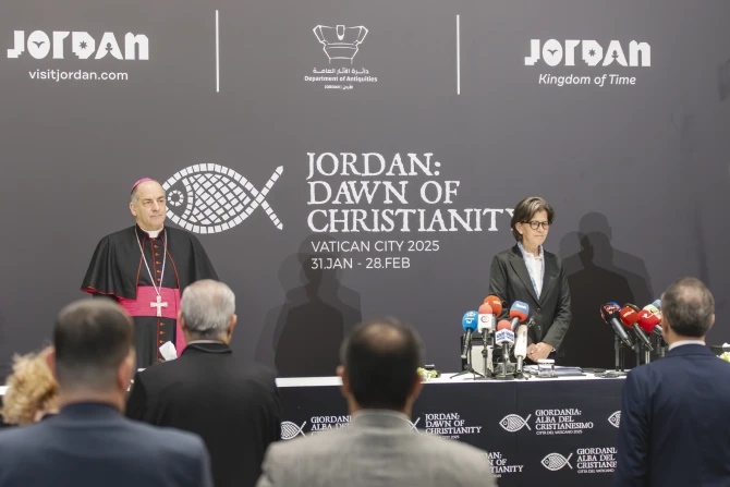 The Dawn of Christianity exhibit at Vatican City, running from January 31 to February 28, 2025.