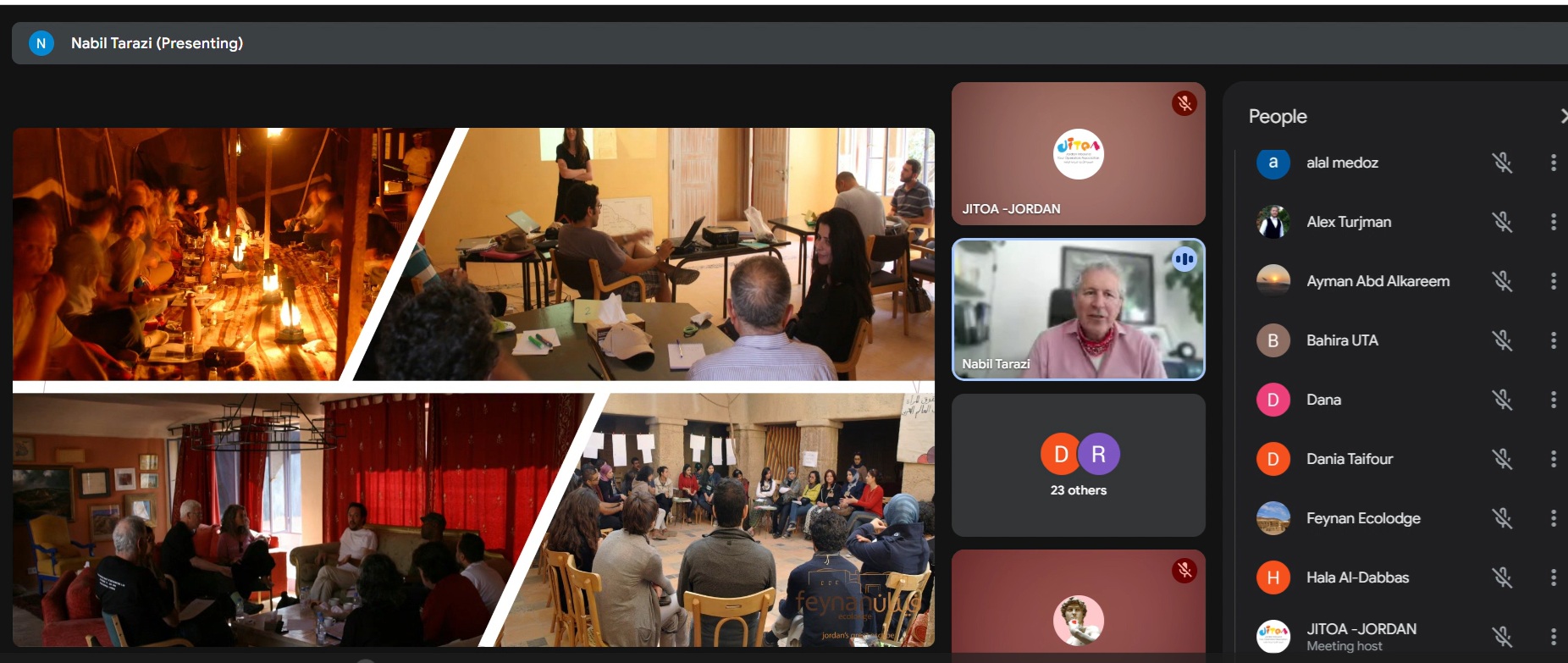 Webinar with Mr. Nabil Tarazi, Founder & CEO of EcoHotels