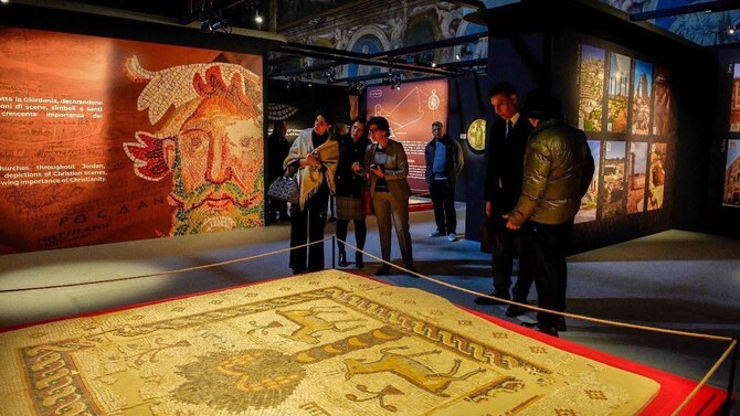 The Dawn of Christianity exhibit at Vatican City, running from January 31 to February 28, 2025.