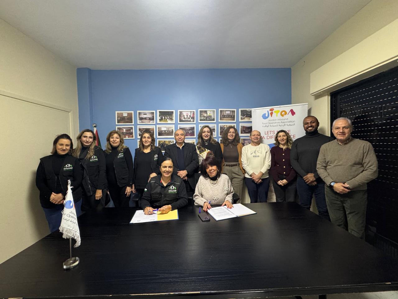 Jordan Inbound Tour Operators Association Signs the Continuity Cooperation Agreement with” Himmeh w Lammeh” Initiative
