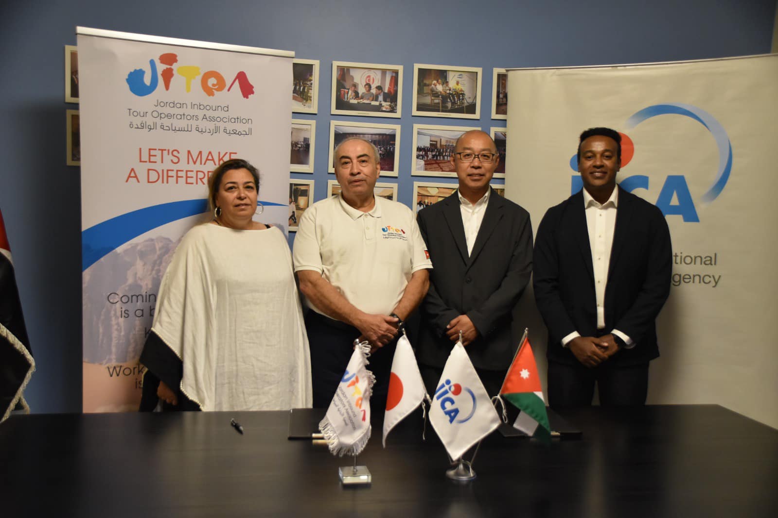 Cooperation Agreement between the Japan International Cooperation Agency (JICA) and the Jordan Inbound Tour Operators Association (JITOA)