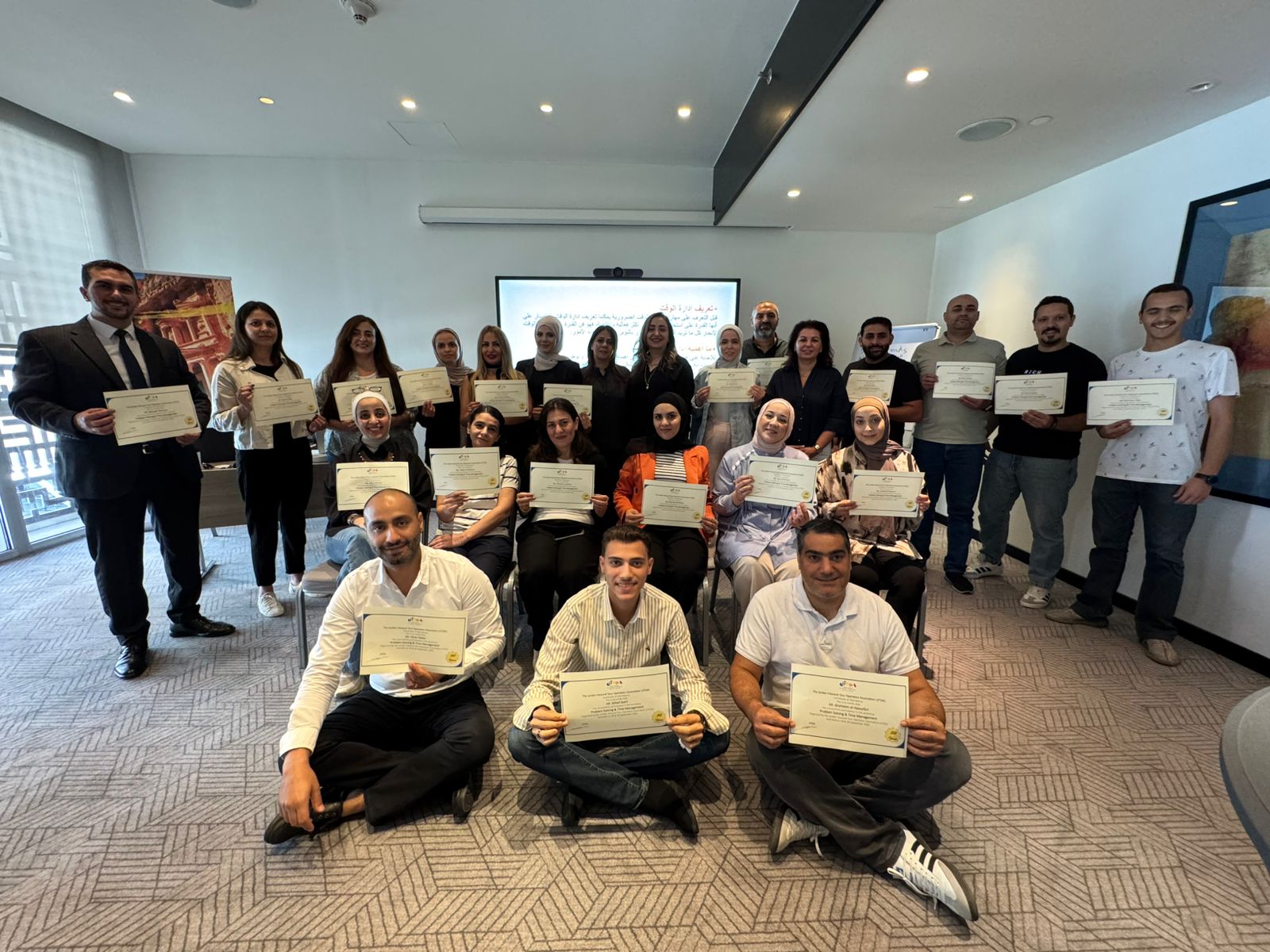 JITOA successfully concluded the Problem-Solving & Time Management workshop, held on September 29–30 at the Abdali Boulevard Hotel.